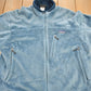 Vintage Patagonia Blue Fleece Zip Up Sweater Men's XL