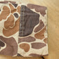 Vintage 1990s Duck Bay Camo Embroidered Button Up Hunting Shirt Men's M