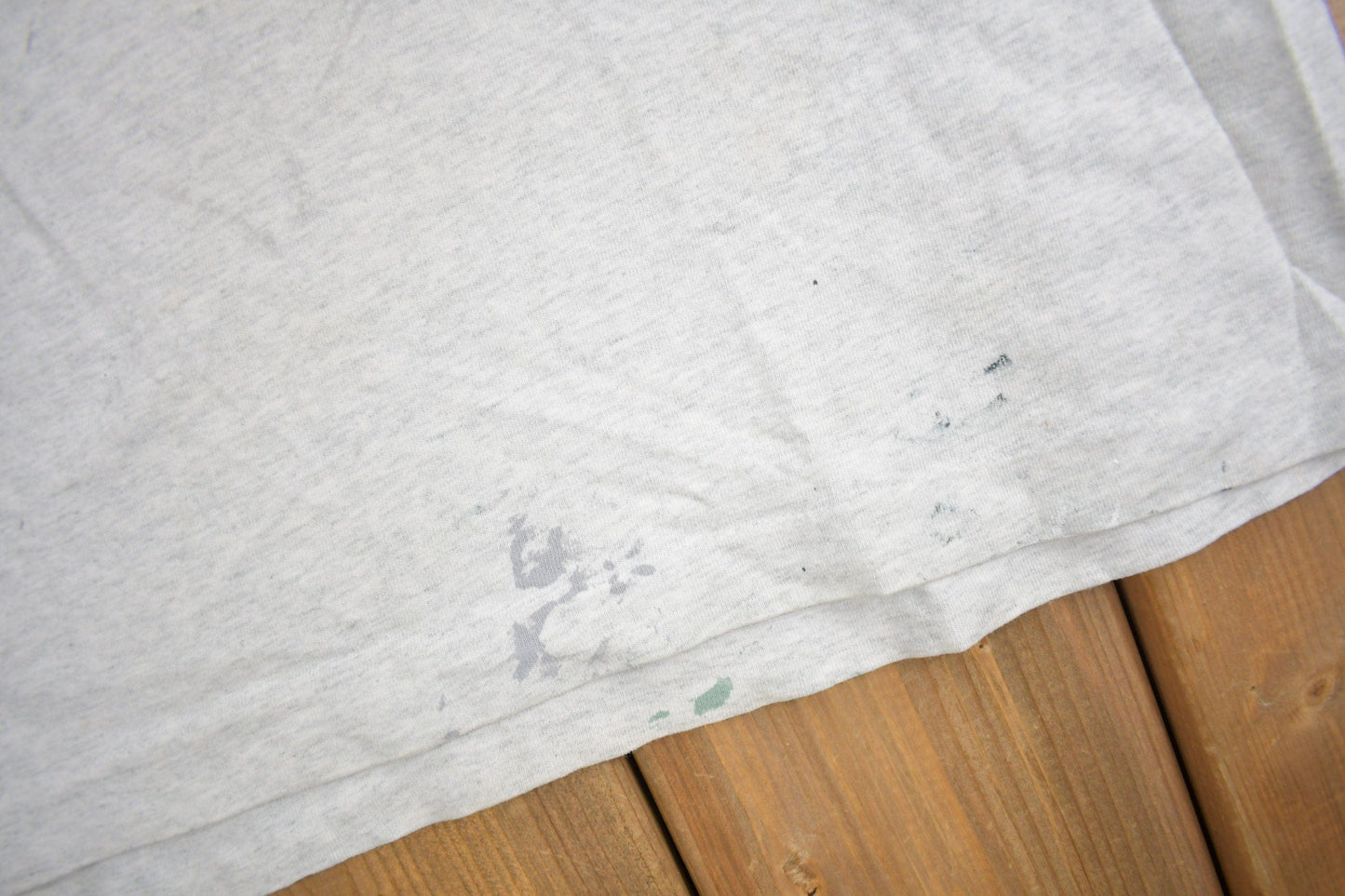 Vintage 1990s Gaspille Pas L'eau Bois D'La Biere Graphic T Shirt Men's XL