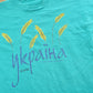 Vintage 1990s Ukraine Wheat T-Shirt Men's L