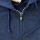 Vintage 2000s Jerzees Blank Full Zip Hoodie Men's Large