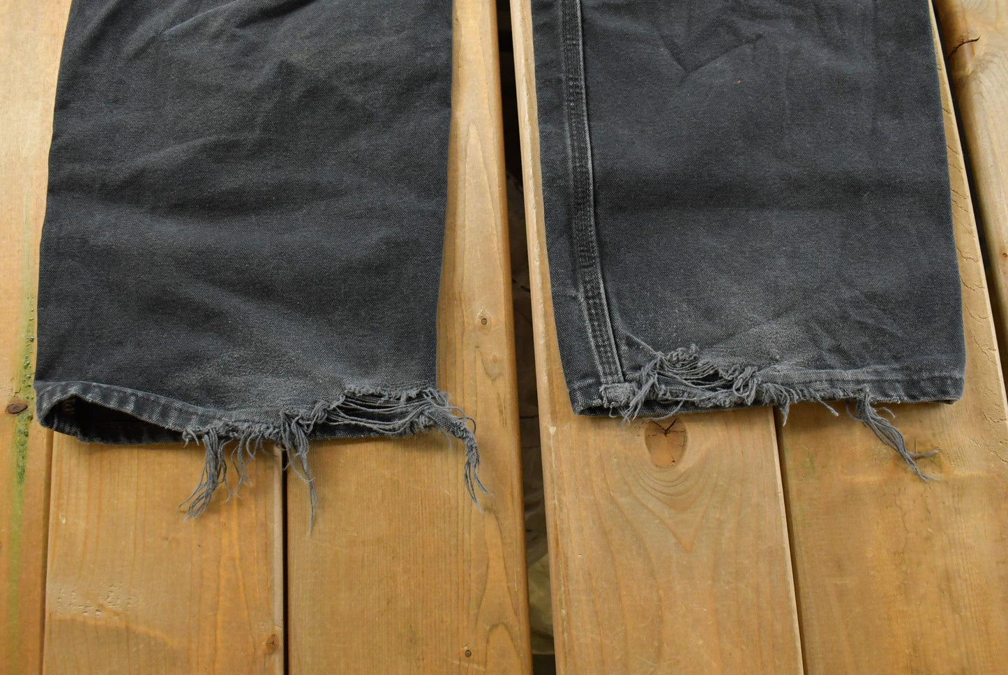 Vintage 2000s Carhartt Double Knee Denim Black Jeans Men's 34 x 30