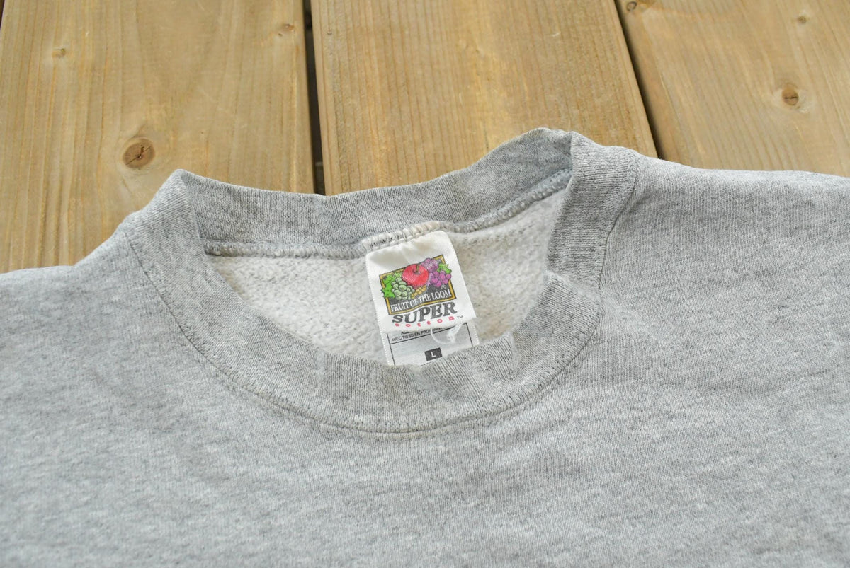 Vintage 1990s Fitness Unlimited FU Parody Souvenir Sweatshirt Men's L