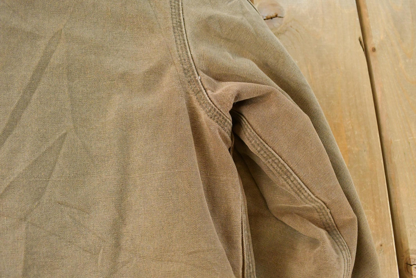 Vintage 1990s Distressed Carhartt Blanket Lined Field Coat Men's M