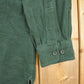 Vintage Y2K L.L. Bean Dark Green Cloth Button Up Shirt Men's L