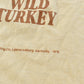 Vintage 1976 Wild Turkey Bourbon Ringer T-Shirt Men's XS