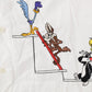 Vintage 1990s Looney Tunes Button Up Shirt Men's XS