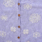 Vintage 1990s Eagle's Eye Snowflake Knit Cardigan Sweater Women's M