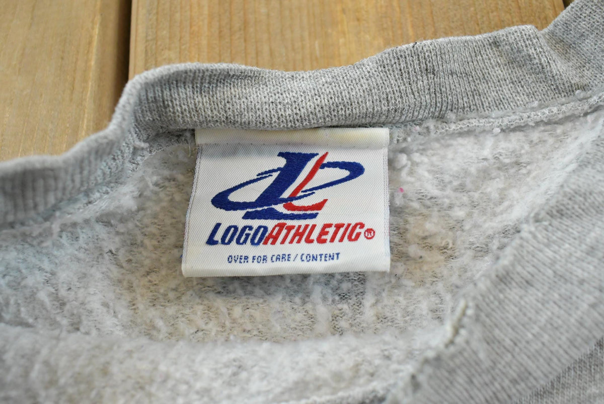 Vintage 1990s Logo Athletic Minnesota Vikings Crewneck Sweatshirt Men's XL