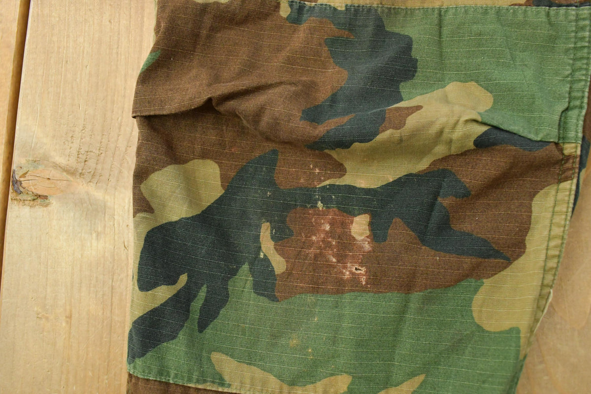 Vintage 2000s Cabela's Army Military Woodland Camo Cargo Pants Men's M