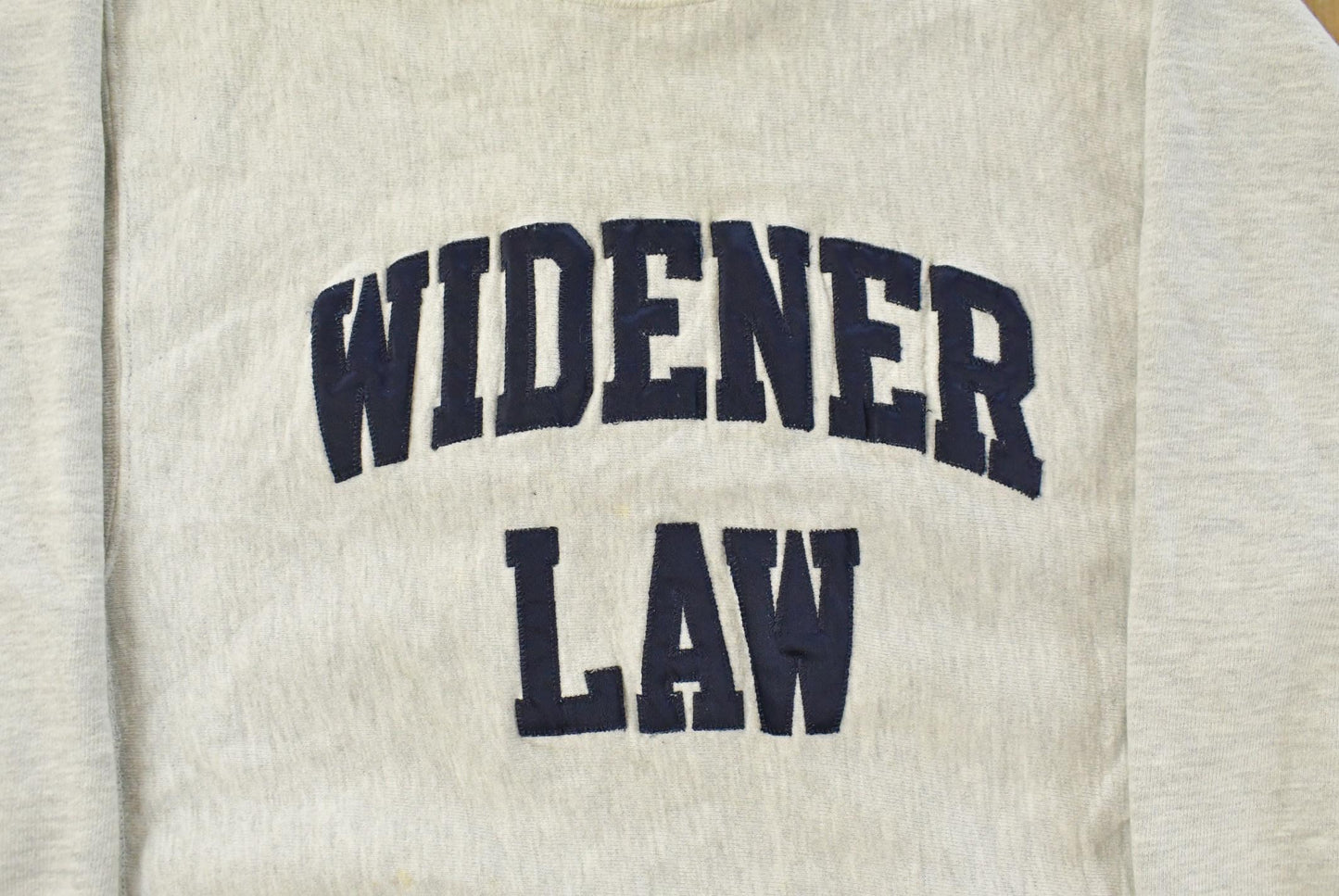 Vintage 1990s Widener Law Champion Reverse Weave Crewneck Sweatshirt Men's Large