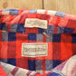 Vintage 1990's Timber Run Plaid Western Style Button Up Shirt Men's L