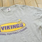 Vintage 1990s Logo Athletic Minnesota Vikings Graphic T-Shirt Mens 2XL
