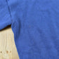 Vintage 1990s Sturdy Sweats Full Zip Up Blank Blue Hoodie Sweatshirt Men's L