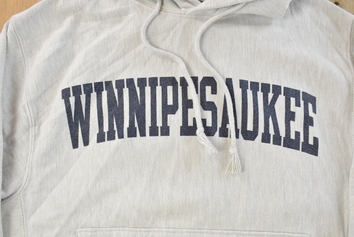Vintage 1990s Champion Reverse Weave Winnipesaukee Hoodie Sweatshirt Men's S