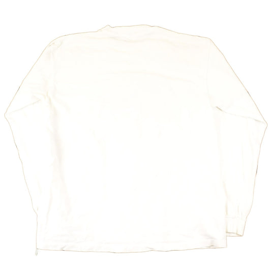 Vintage 1997 Vermont Farm Church Theme Cartoon Graphic Print Crewneck Shirt Men's M