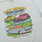 Vintage 2002s Low Bucks Car Club Car Show Albert Lea Minnesota Promotional Souvenir T-Shirt Men's XL