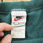 Vintage 1990s Nike Embroidered Mini Swoosh Green Crewneck Sweatshirt Men's XL / 90s Sportswear / Streetwear / Athleisure / Made in USA from propervintagecanada