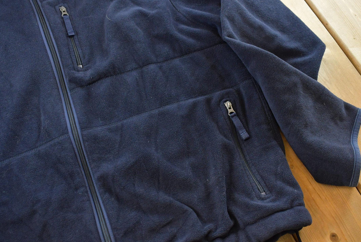 Vintage 2000s Polo Ralph Lauren Full Zip Up Fleece Sweater Men's 2XL