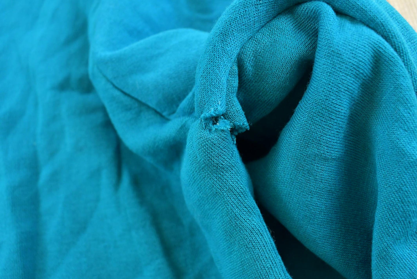 Vintage 1990s Northwest Territories Blank Blue Full Zip Thermal Lined Hoodie Sweatshirt Men's L