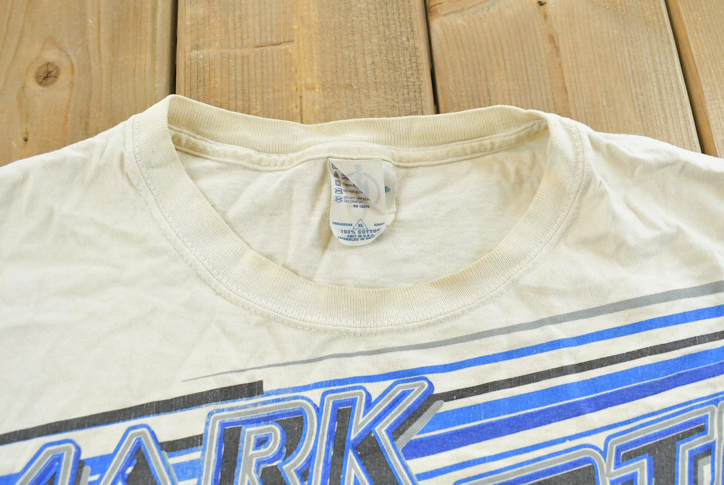 Vintage 1990s Mark Martin Viagra Nascar Racing Graphic T-Shirt Mens XL