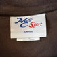 Vintage 2000s Man Myth Legend Grandpa Comedy Crewneck Mens L