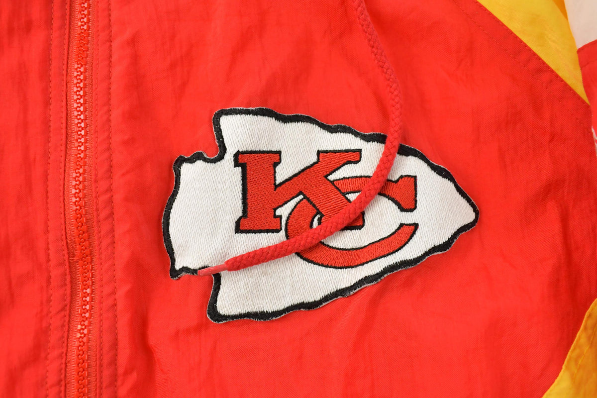 Vintage 1990s Kansas City Chiefs Apex One NFL Jacket Men's L