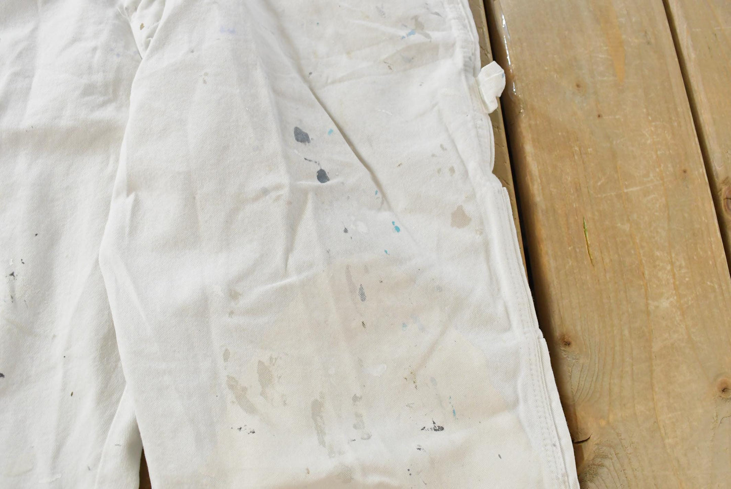 Vintage 1990's Dickies Sherwin Williams White Painters Pants Men's 32 x 29