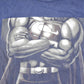 Vintage 1997 Superman Hero Wear Souvenir Warner Brothers T-Shirt Mens L