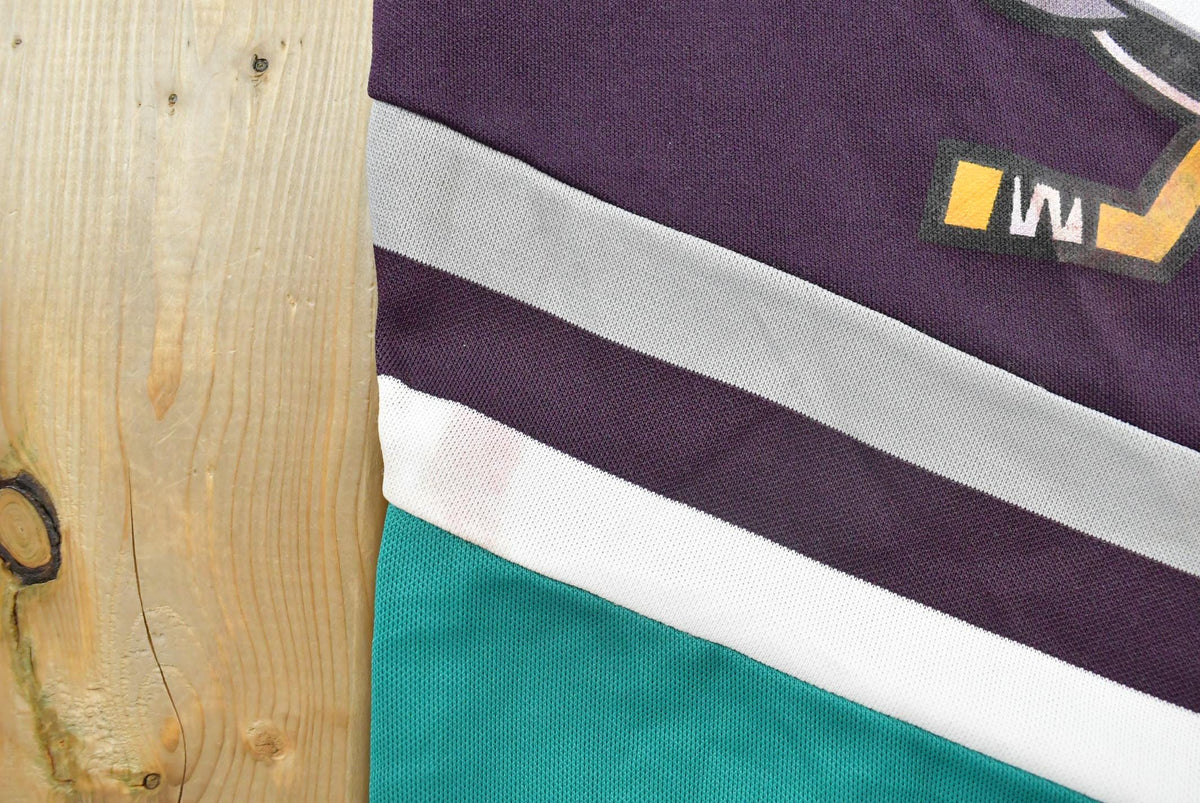 Vintage 1990s CCM Anaheim Mighty Ducks NHL Hockey Jersey Youth L Men's Large