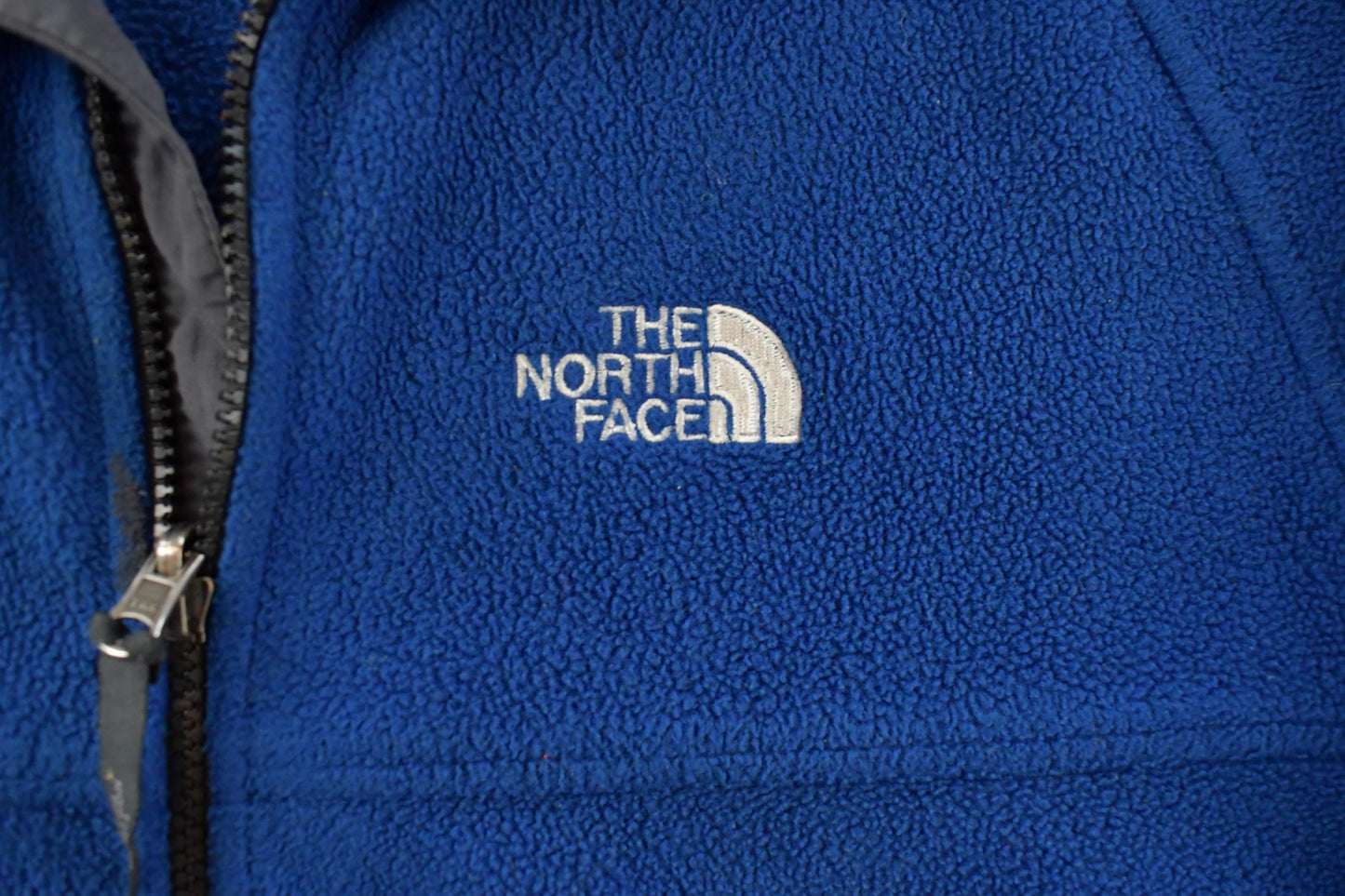 Vintage 1990s The North Face Fleece Full Zip Sweater Men's Medium