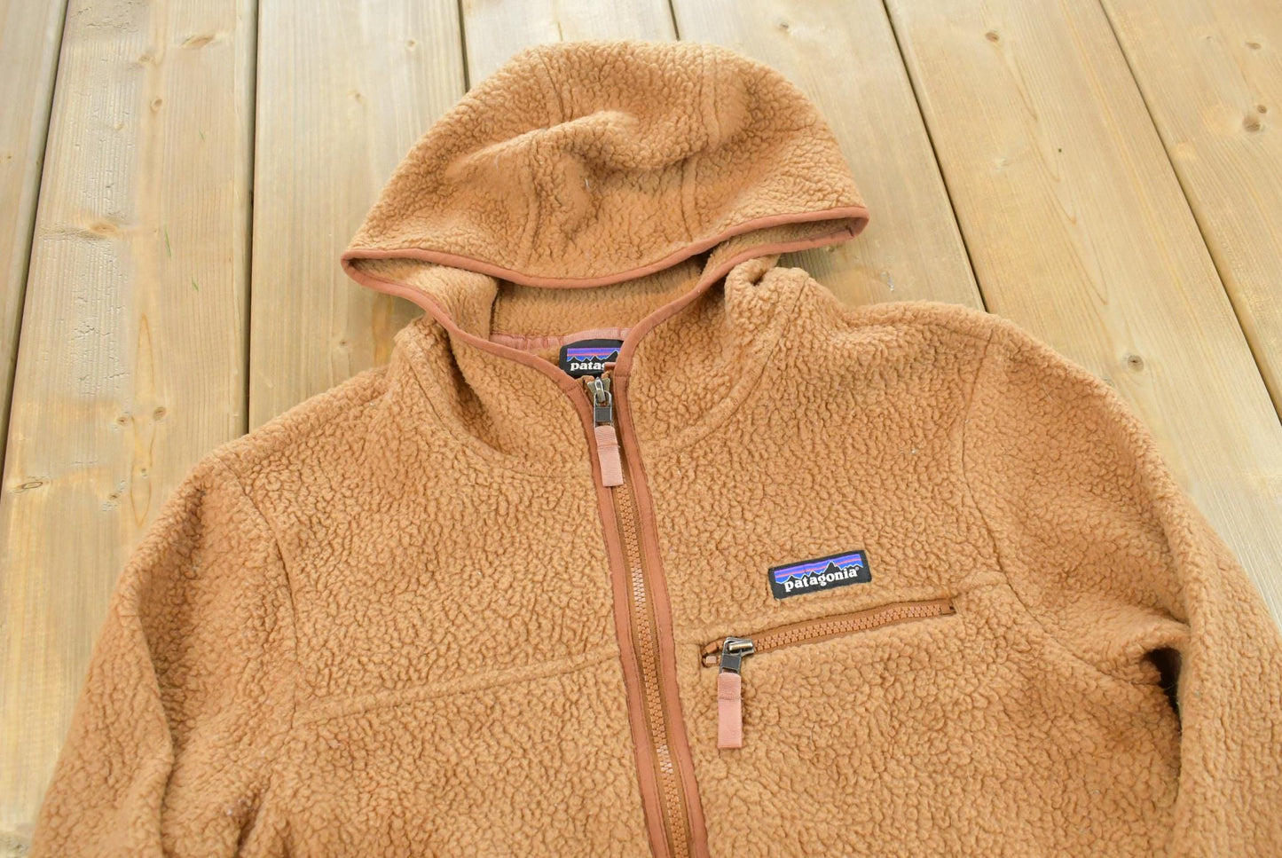 Vintage 2000s Patagonia Fleece Full Zip Up Deep Pile Sweater Women's S