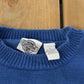 Vintage 1993 Looney Tunes Suicide Skier Knit Crewneck Sweater Men's S-M