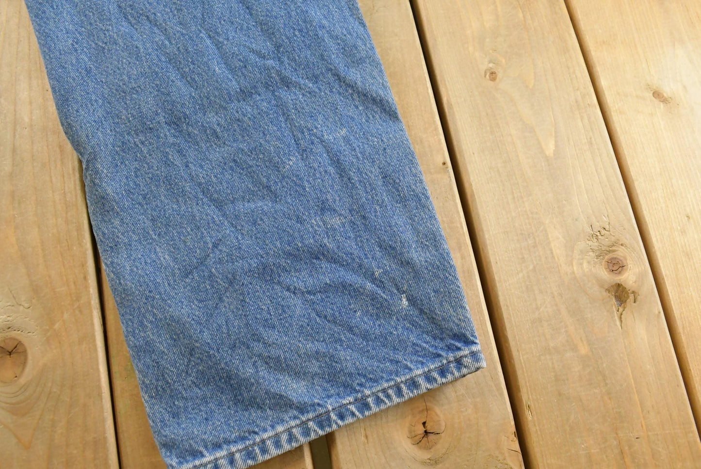Vintage 2000s Carhartt Double Knee Denim Blue Jeans Men's 32 x 30