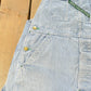 Vintage 1990s Key Imperial Striped Denim Overalls Men's 36 x 27