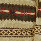 Vintage 1990s Polo Ralph Lauren Aztec Nordic Wool Hand Knit Sweater Men's L