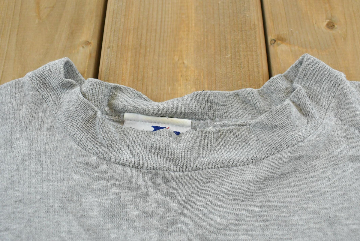 Vintage 1990s Logo Athletic Minnesota Vikings Crewneck Sweatshirt Men's XL
