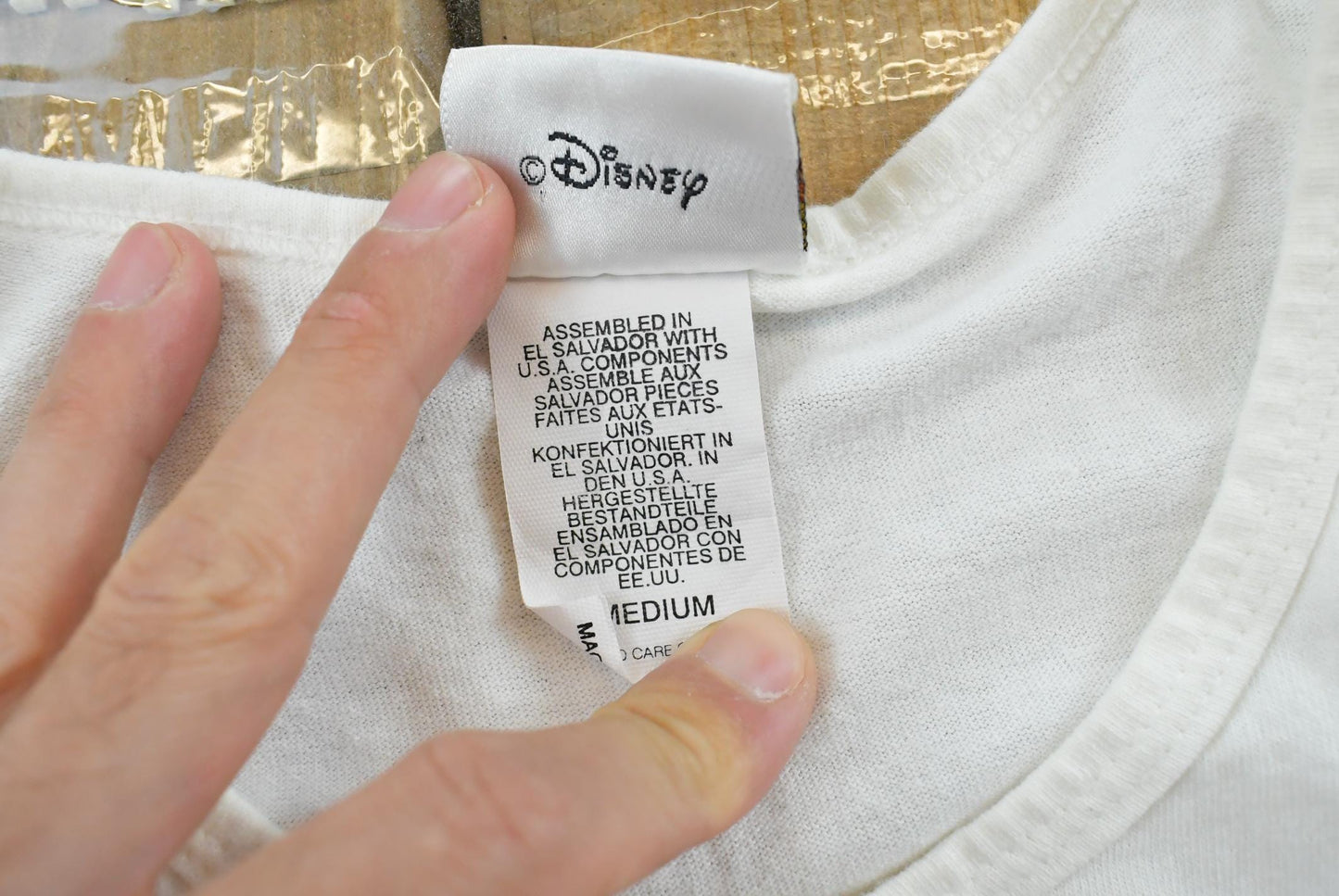 Vintage 1990s Walt Disney World Snow White Seven Dwarves Grumpy Tank Top Men's Medium