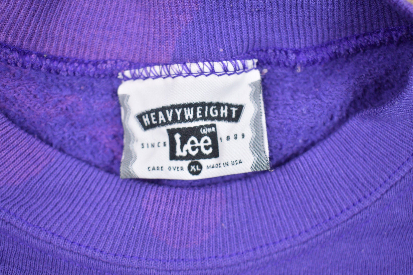 Vintage 1990s Lee Heavyweight Foxwood Casino Crewneck Sweatshirt Men's XL