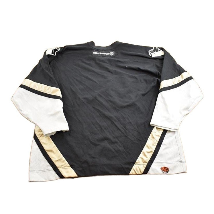 Vintage 2000s Pittsburgh Penguins NHL KOHO Embroidered Hockey Jersey Size 2X