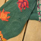 Vintage 1990s Hand Knitted Autumn Theme North Isle Cardigan Sweater Women's L