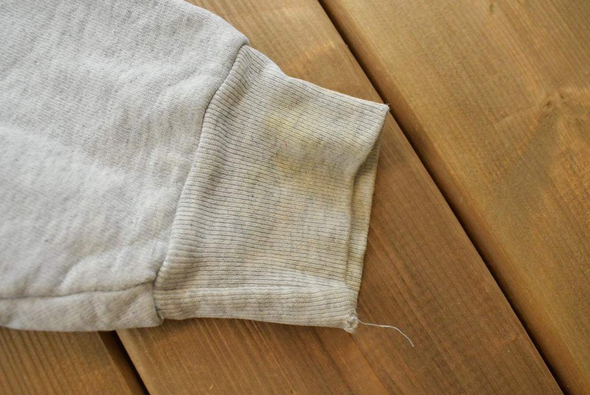 Vintage 1990s Carhartt Rugged Outdoor Wear Reverse Weave Style Embroidered Spellout Crewneck Sweatshirt Men's L