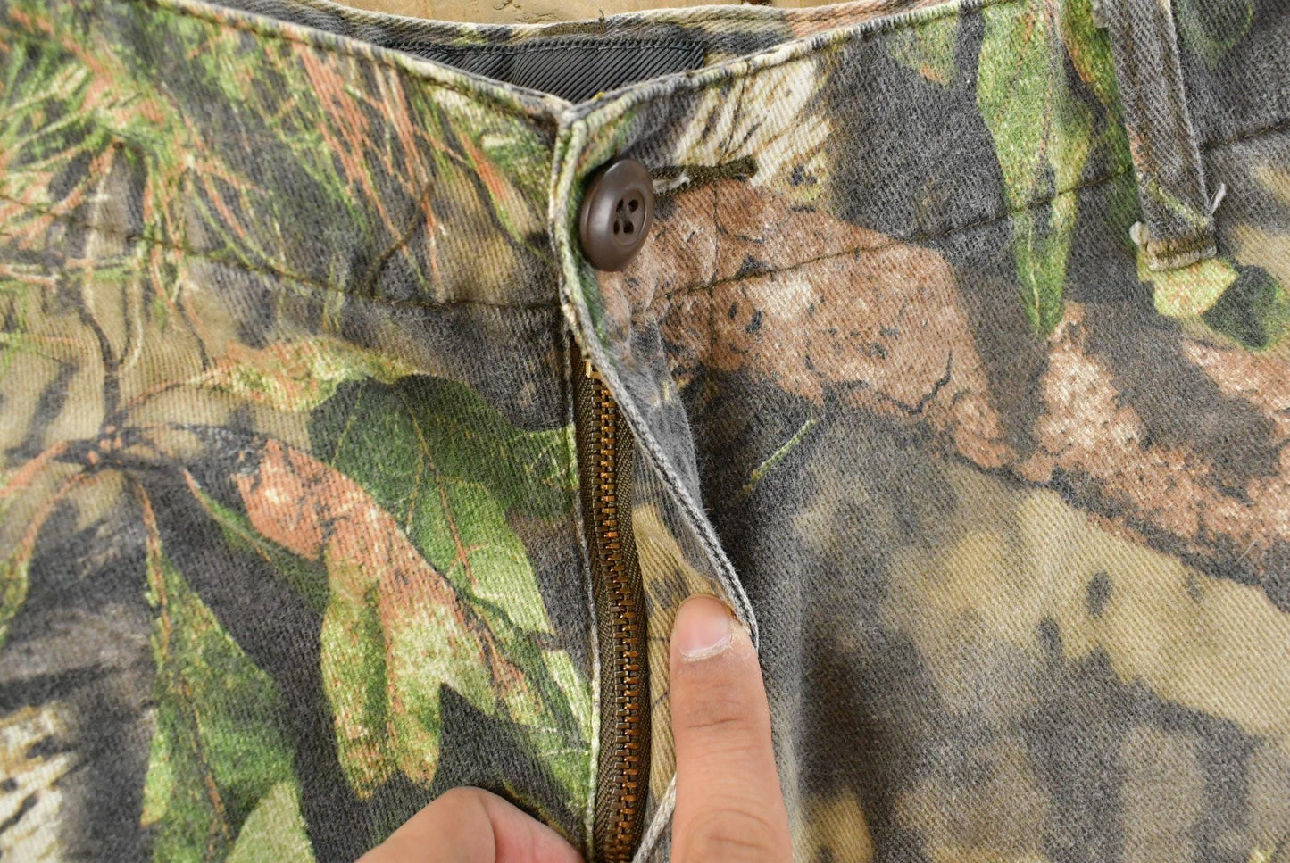 Vintage 2000s Cabela's Forest Tree Camo Cargo Hunting Pants Men's 38 x 30