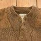 Vintage 1990s L.L. Bean Wool Knit Henley Sweater Women's S