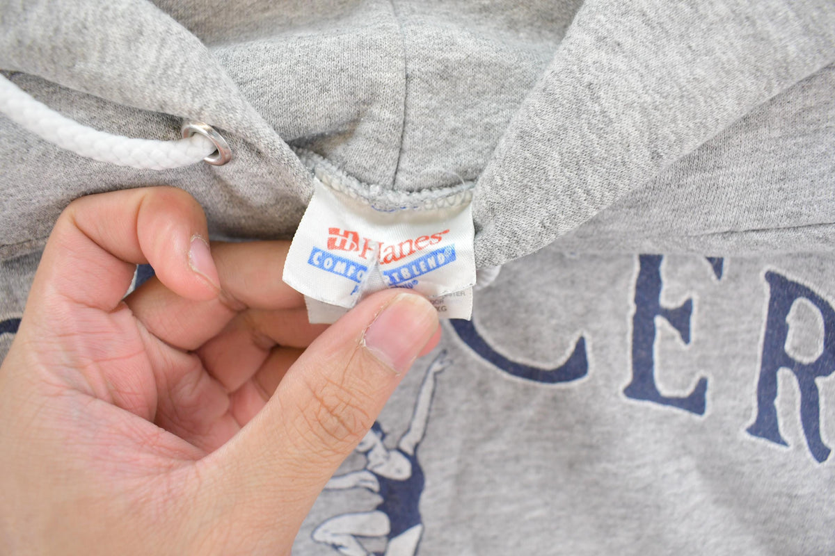 Vintage 1990s Ballerina Dancer Graphic Hoodie Sweatshirt Women's L