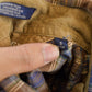 Vintage 1990s Tommy Hilfiger Plaid Flannel Button Up Shirt Men's M