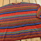 Vintage 1980s Pyramid Oversized Striped Knitted Sweater Men's 2XL