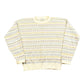 Vintage 1990s Steeple Chase Knitted Striped Crewneck Sweater Men's Medium