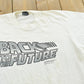 Vintage 1985 Back to the Future Movie Graphic T Shirt Mens L