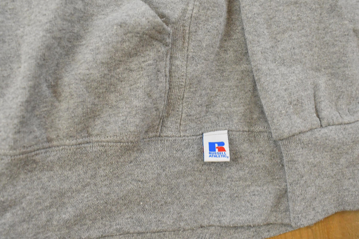 Vintage Y2K West Babylon Lacrosse Russell Athletic Hoodie Sweatshirt Men's M
